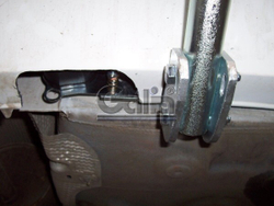 Фаркоп оцинкованный Galia S081A для Skoda Fabia хетчбек 2000-2007, 2007-2014(паспорт и сертификат в комплекте)(без электрики)