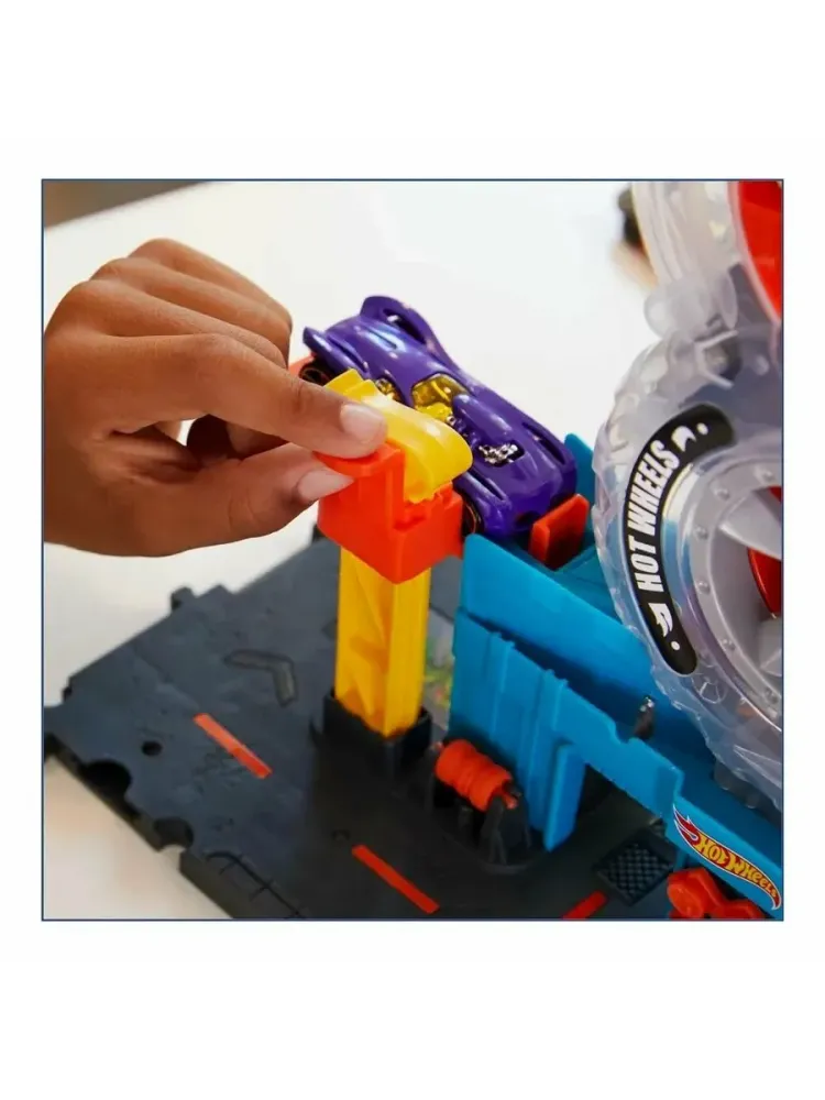 Игровой набор трек Сити Шиномонтажная мастерская HDP02