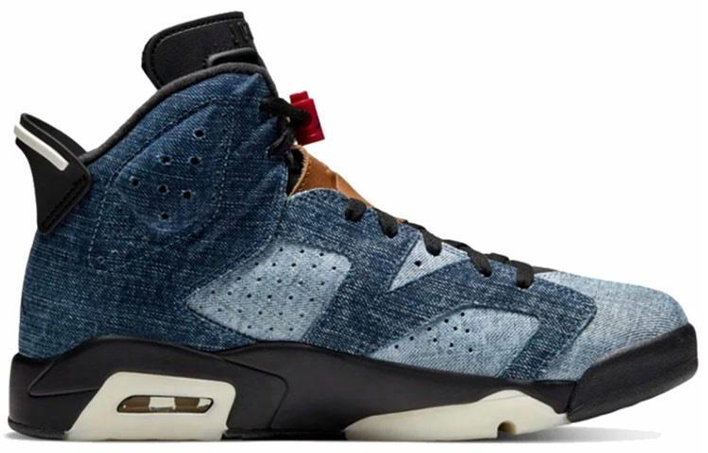 Кроссовки Jordan Air Jordan 6 Washed Denim