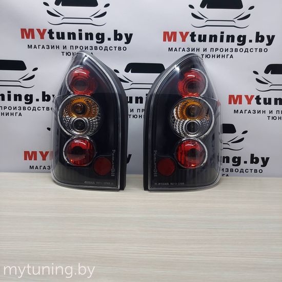 Задние фонари black для Opel Zafira A