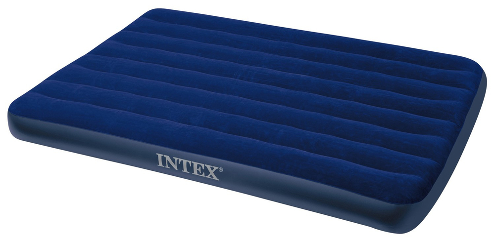 Надувной матрас Intex Classic Downy Bed, 137х191х25 см.