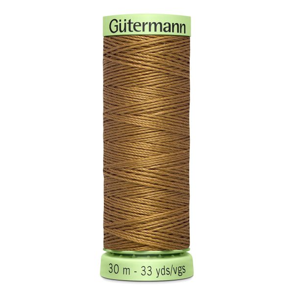 Нитки отделочные Gutermann Top Stitch 30 (30 метров), 5 кат. | 887 бежево-горчичный