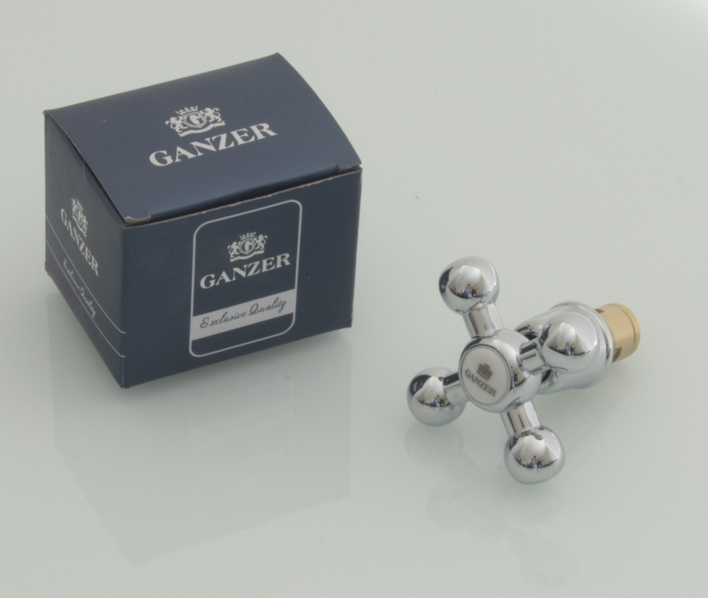 Кран-букса с маховиком GANZER усиленный  (100/1шт)