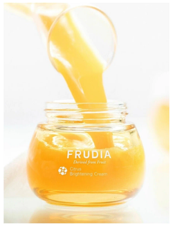 Frudia Citrus Brightening Cream Осветляющий крем для лица с экстрактом цедры мандарина, 10 мл