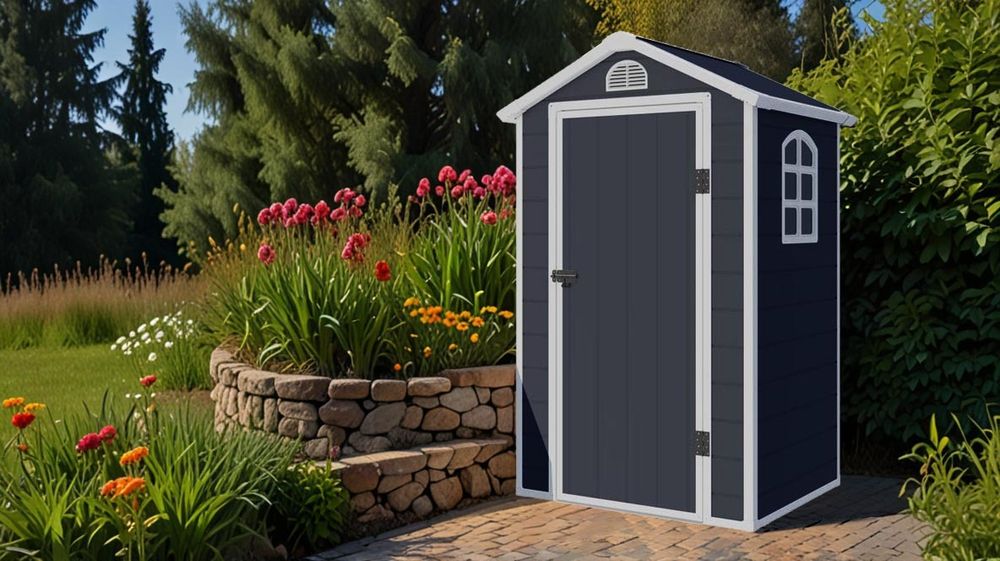 Пластиковый сарай Black Fox Modernist A 4x3