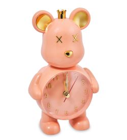 GAEM Art CL-09/2 Будильник «Медвежонок» персиковый