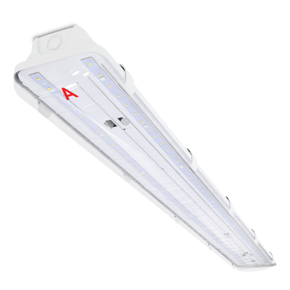 Светильник LED УльтраПРОМ ДСП04-36-042-5К с БАП EM1 36Вт 5000К IP65 Прозрачный 4800лм 1262x124x85мм WOLTA PRO