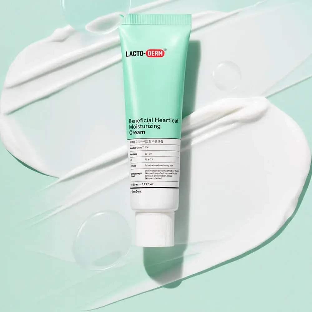CKD Крем увлажняющий восстанавливающий Lactoderm beneficial heartleaf moisturizing cream (50 мл)