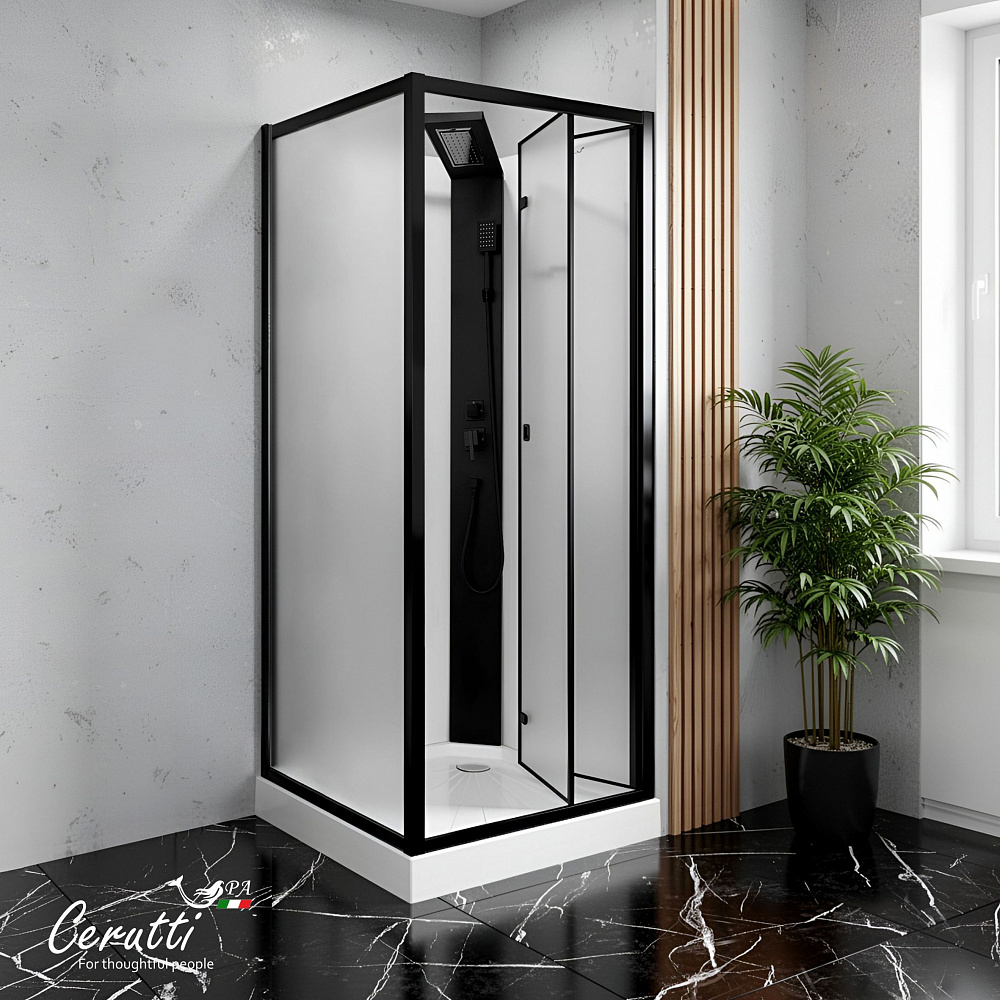 Душевая кабина Ceruttispa БЕЛЛА (BELLA) 90BF (90x90x215-225)