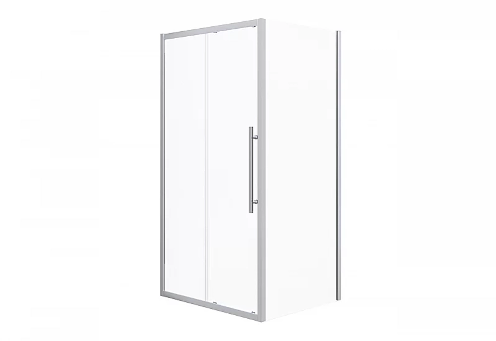 Душевой уголок Esbano Flex ESOGF108PSC 100х80 стекло прозрачное/профиль хром