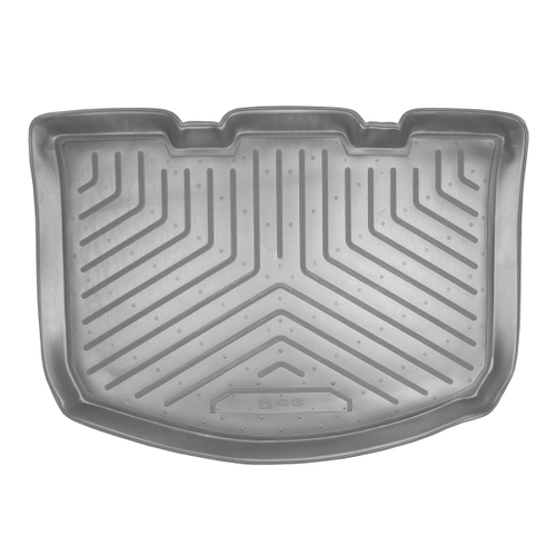 Коврик в багажник Norplast/Unidec для Citroen C3 в кузове F HB (2002-2005) Серый, полиуретан, арт.NPL-P-14-03-G