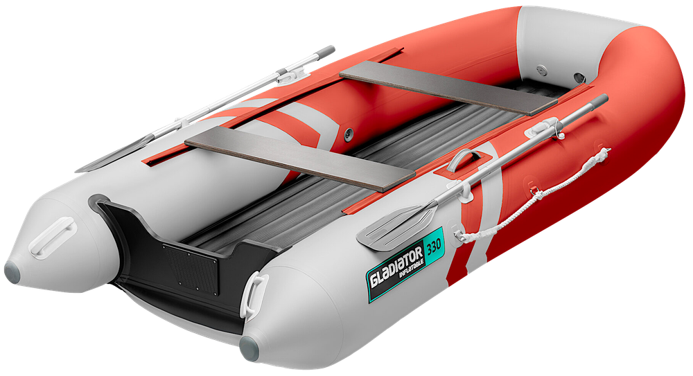Лодка ПВХ Gladiator Air Sport E330SL НДНД облегченная -