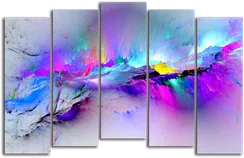 Модульная картина "Выпуклые узоры"