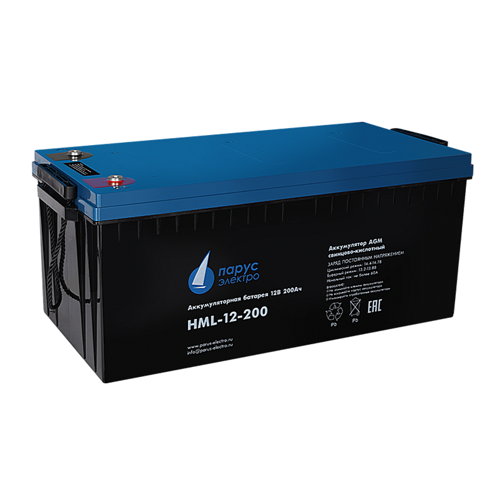 Аккумулятор Парус Электро HML-12-250