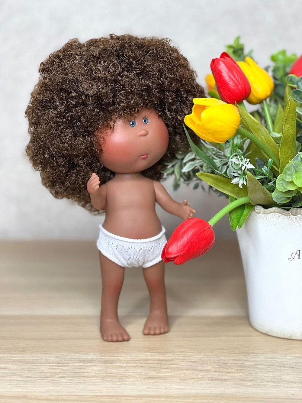 Кукла Nines виниловая 23см Little Mia без одежды (3199W10)