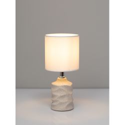 Настольная лампа Rivoli Marian 7549-502 1 х Е14 40 Вт керамика бежевая с абажуром | Rivoli