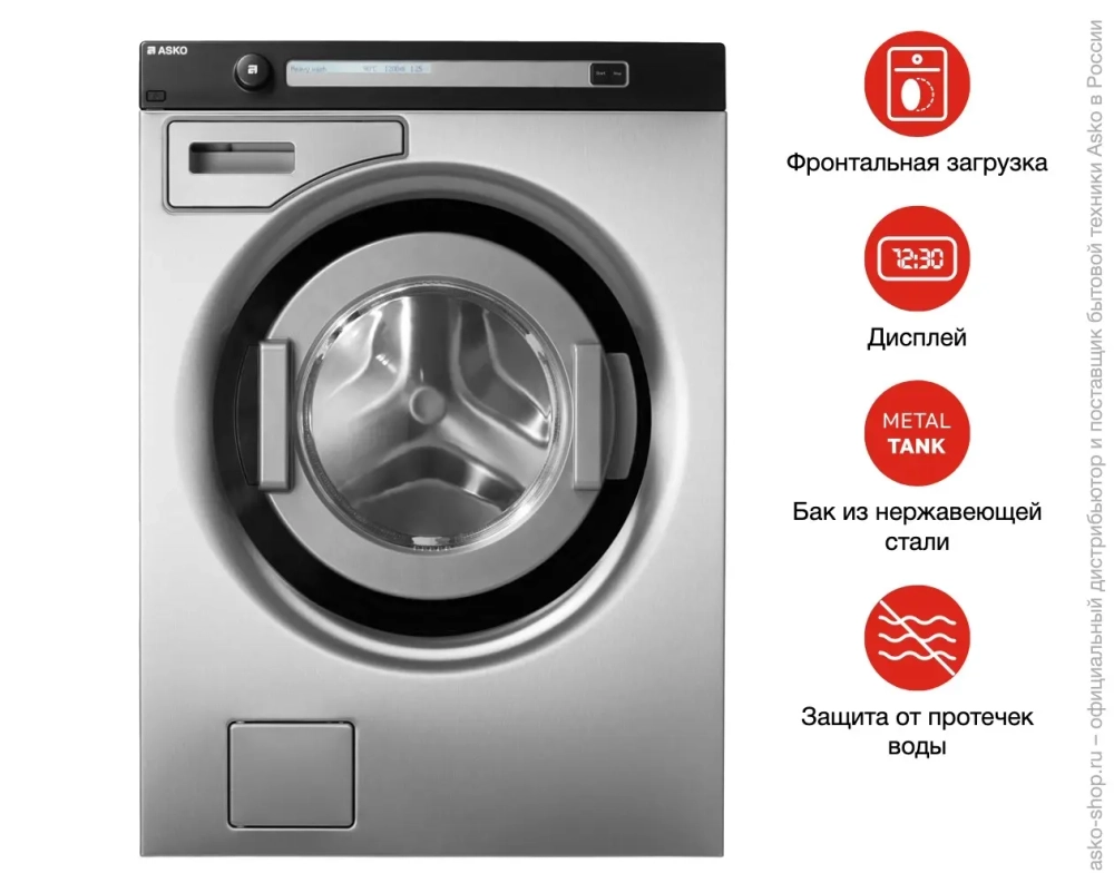 Профессиональная стиральная машина Asko WMC84 V фото 8