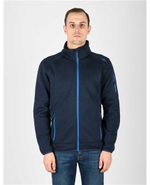 Толстовка флисовая CMP Men's mélange knit-tech heavy fleece, артикул 3H60747N, цвет BLACK BLUE (N950)