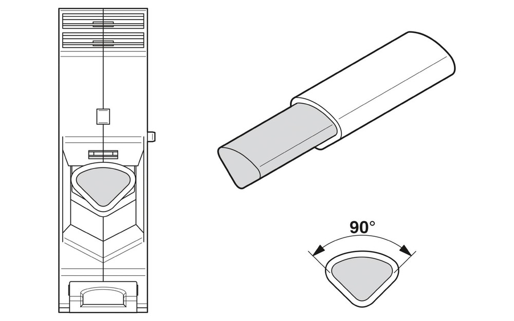 0711852 - UKH 240 BU - Cиловая клемма