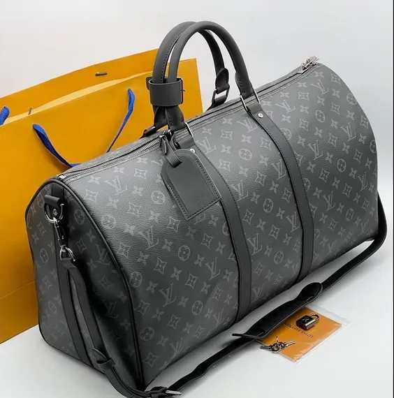 Сумка Louis Vuitton Keepall канва Monogram Eclipse