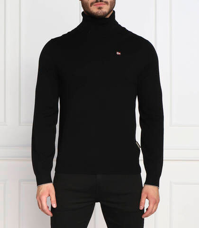 Хлопковый гольф damavand t 1 Napapijri - черный(NP0A4GJT)