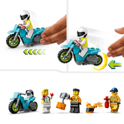 LEGO City Stuntz — Испытание трюков — Грузовик и пожарные обручи 60357