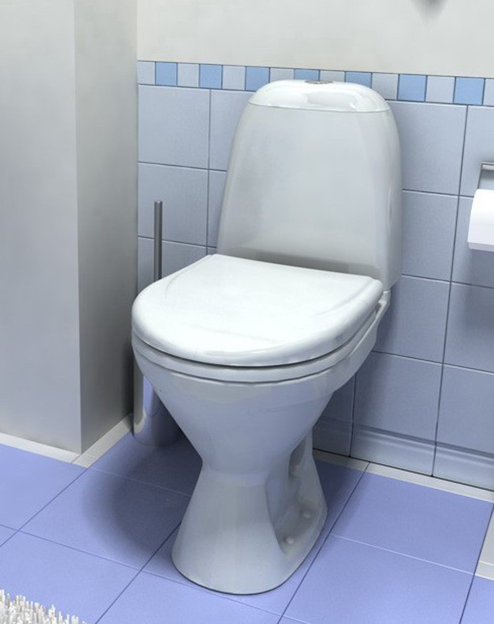 Унитаз-компакт Римини, (2-реж., полипроп)