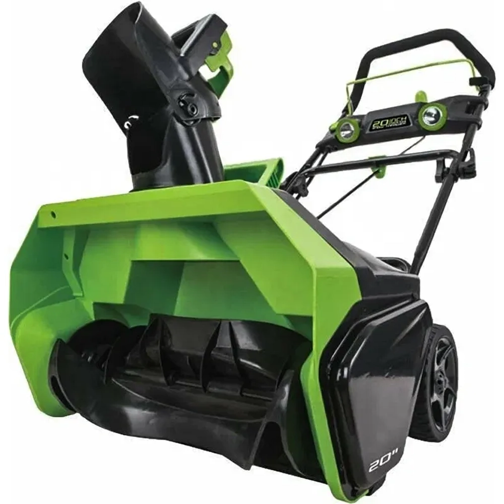 Greenworks GD40STK5 40В аккумуляторный снегоуборщик (1 x 5 Ач, ЗУ) ковш 51 см, выброс 6 м 2600007UG