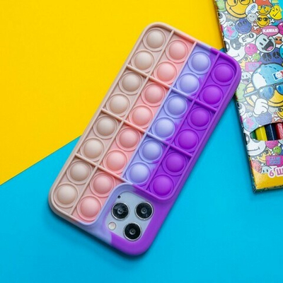 Чехол-антистресс Pop it для iPhone 12/12 Pro, 012637