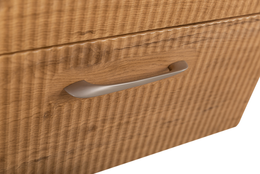 Тумба подвесная с раковиной Belbagno DUE 50 см Rovere Nature DUE-500-2C-SO-RN-P + BB-8076-3-50