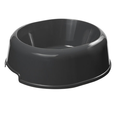 Миска пластиковая "Мармелад", серая, 0,80л, Gamma