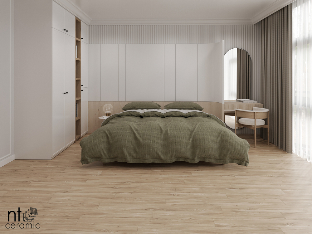 NT CERAMIC. Керамогранит Wood Soho Brown NTT93102M 200*1200*10мм матовая