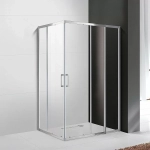 Душевой уголок Cezares Molveno 110x80 MOLVENO-AH-21-80+30-C-Cr-IV стекло прозрачное/профиль хром
