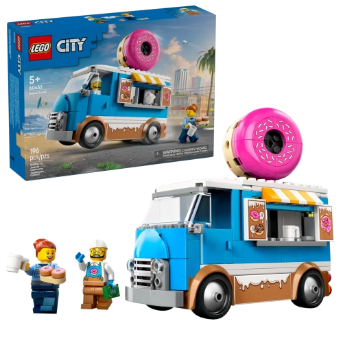 Конструктор LEGO City 60452 Машина с пончиками