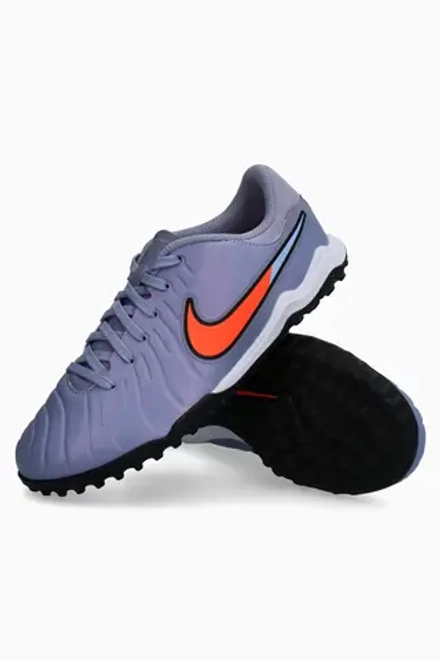 Сороконожки Nike Tiempo Legend 10 Academy TF Junior - серый
