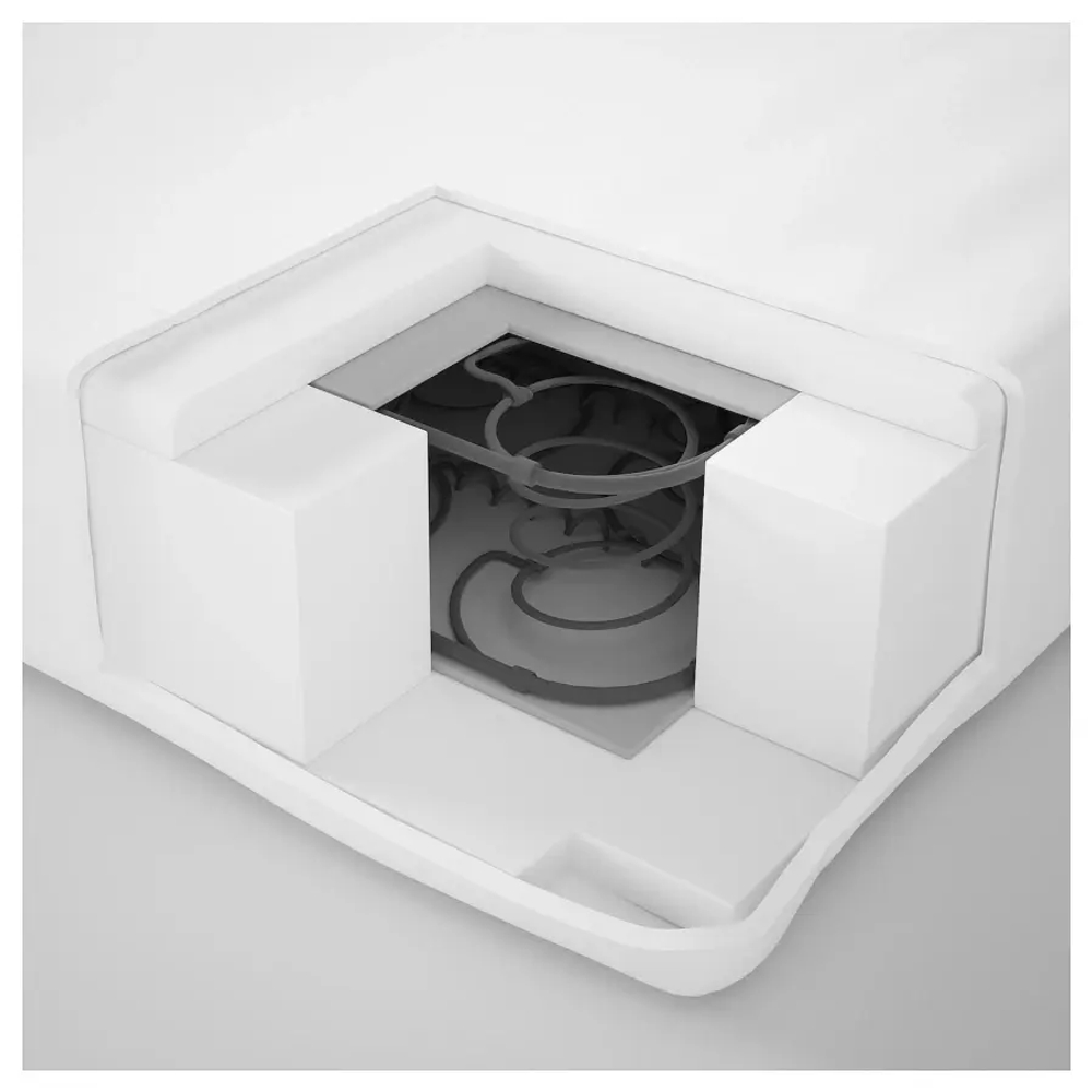 Матрас для раздвижной кровати - INNERLIG IKEA/ ИННЕРЛИГ ИКЕА, 80х200 см, белый
