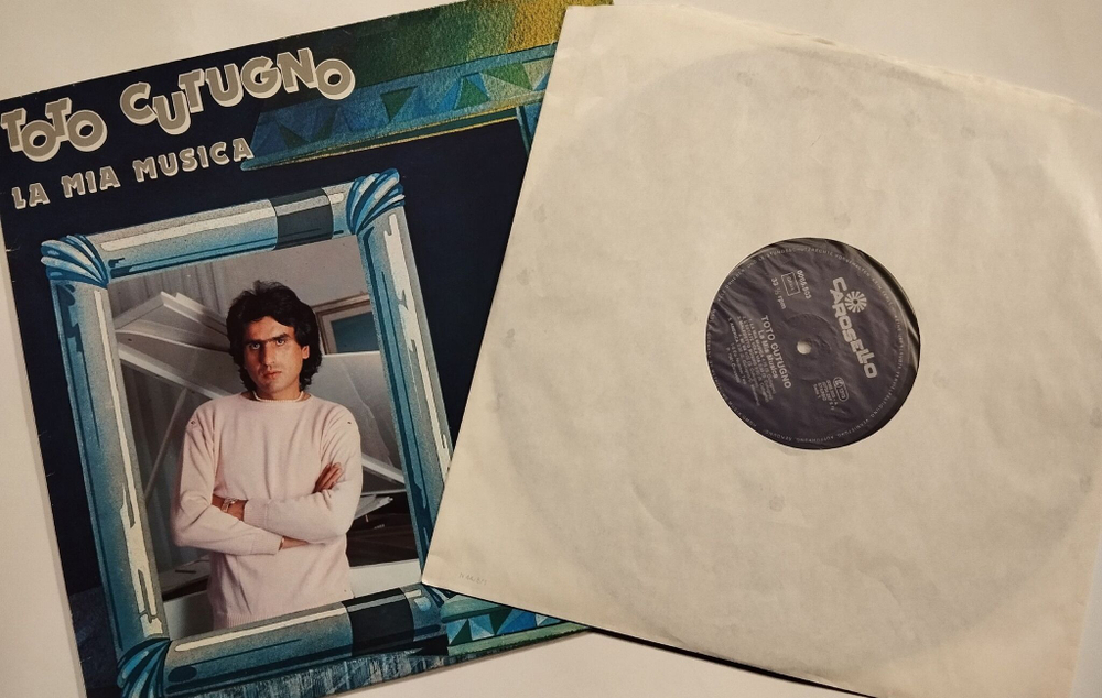 Винтажная виниловая пластинка LP Toto Cutugno La Mia Musica (Germany 1981)