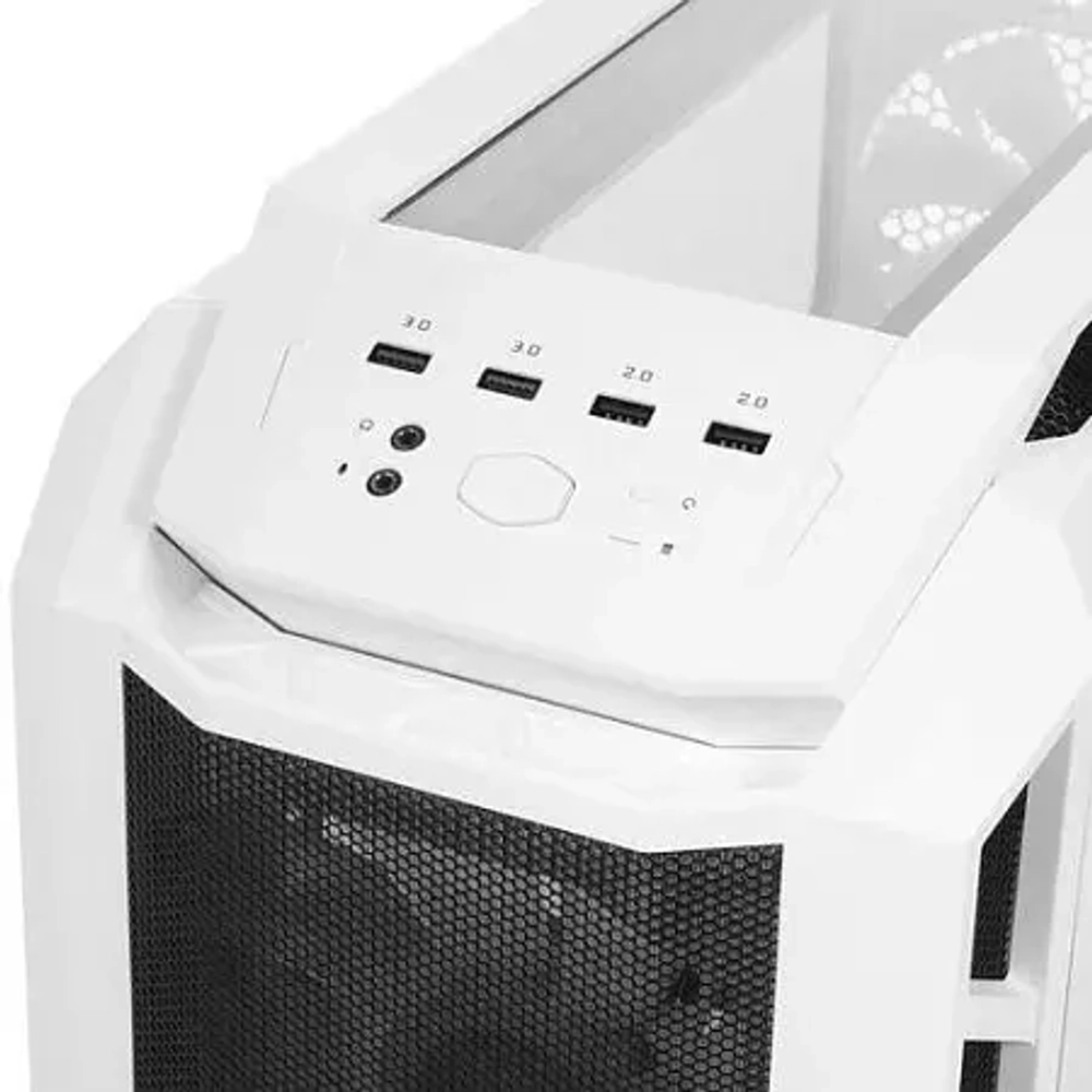Корпус CoolerMaster MasterCase H500P MESH WHITE ARGB (MCM-H500P-WGNN-S01)