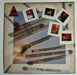 Винтажная виниловая пластинка LP Def Leppard Pyromania (Japan 1983) (No Obi) EX