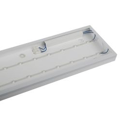 Светильник светодиодный ЭРА SPO-17-9-4K-40 40Вт 4000К 3600Лм &lt;1% IP40 180x1195 с равномерной засветкой матовый