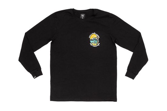 Лонгслив STEAL CHILL Путник Черный