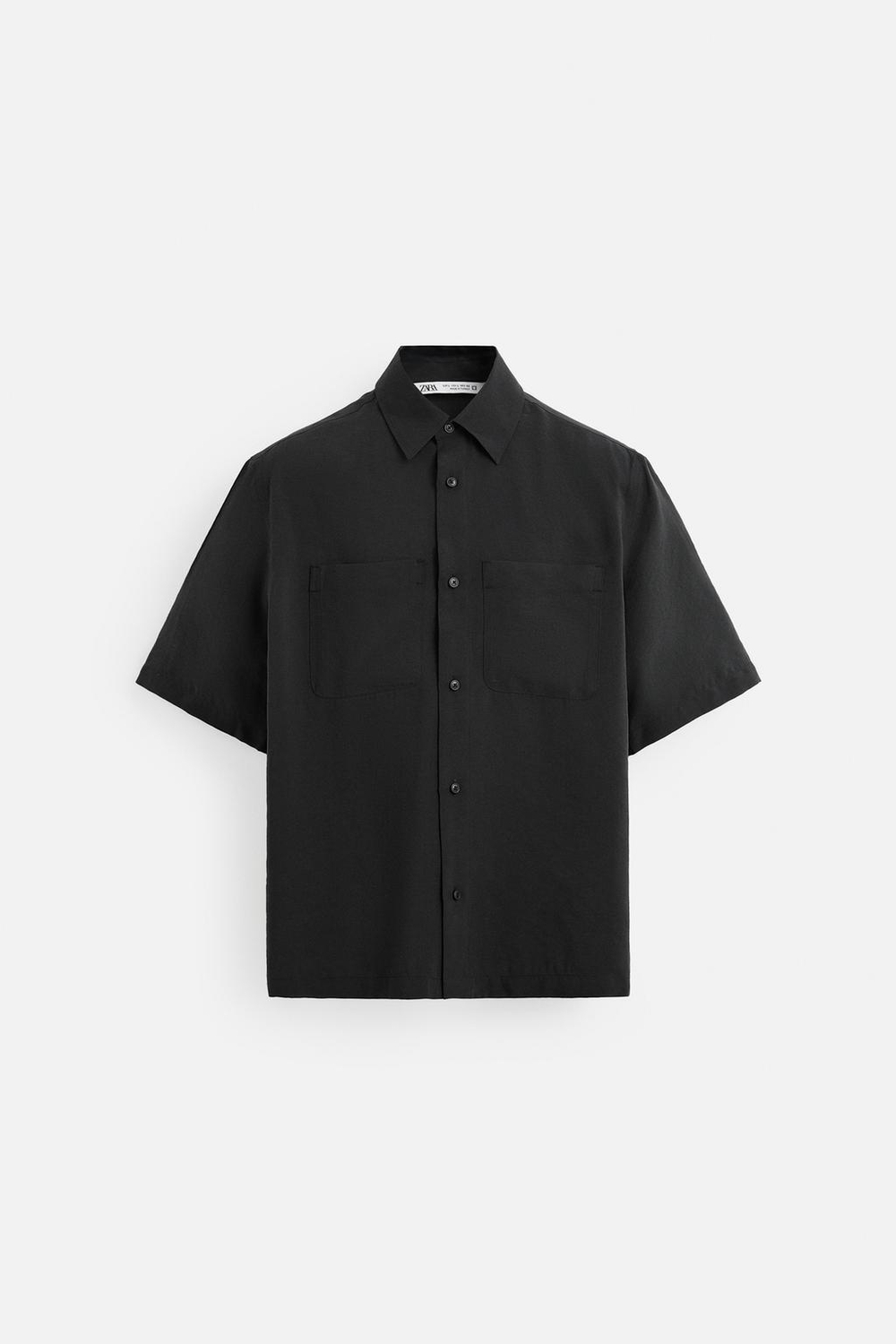 Рубашка relaxed fit из струящейся ткани