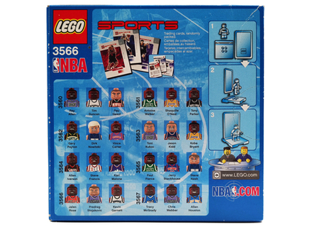 Конструктор LEGO Спорт 3566 Коллекционеры НБА №7