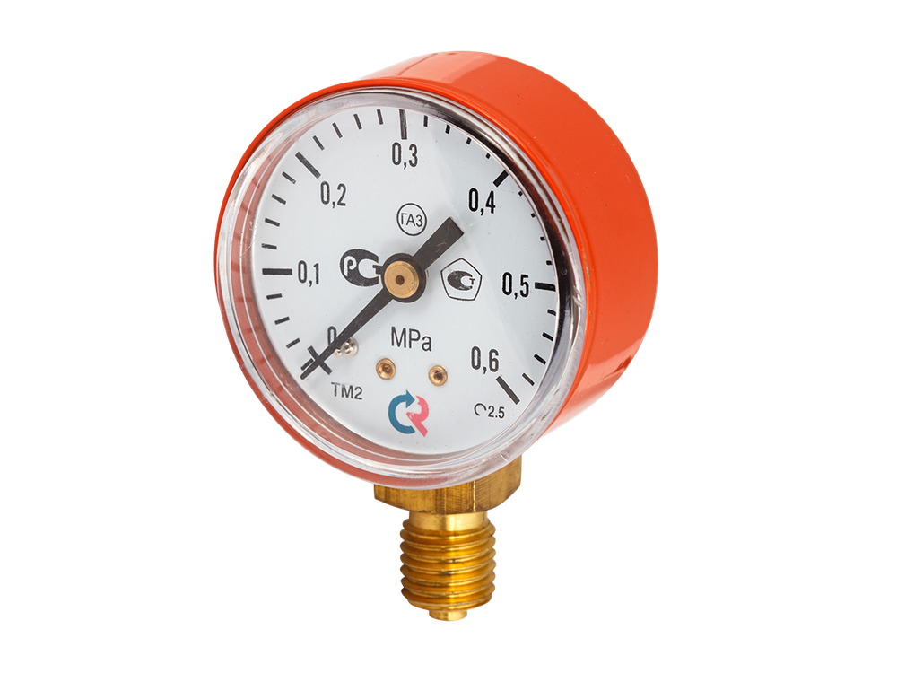 Манометр 50мм ТМ-210Р.00(0-0,6MPa)M12х1,5.2,5 С3Н8 ЗП