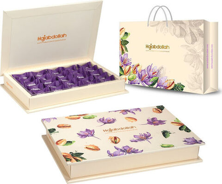 Конфеты Хаджабдуллах из пашмалы Шафрановая фантазия в сумке 300г