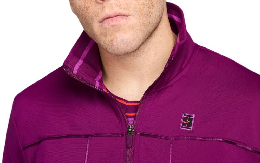 Мужская теннисная кофта Nike Court Heritage Suit - Фиолетовый