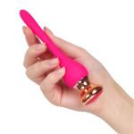 Розовый вибромассажер 14,5см I-Moon Nipple Vibrator Pink MY-1703