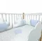 Набор в кровать для новорожденных Lollycottons Облака, Голубой