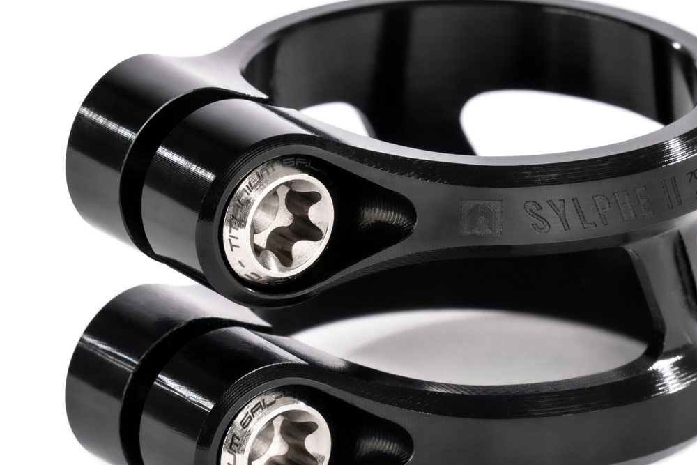 Зажим Ethic Sylphe Clamp Double V2 34.9 black