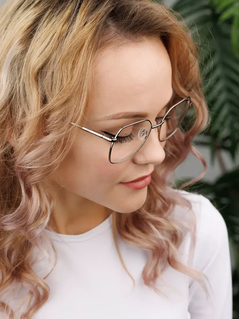 Оправа для очков женская брендовая металл